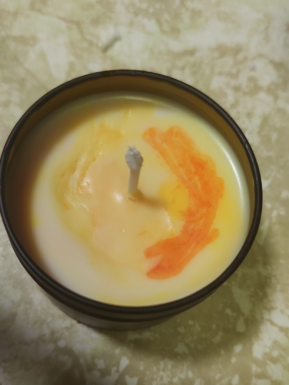 Hand-Poured Candy Corn Scented Titan Soy Wax Candle